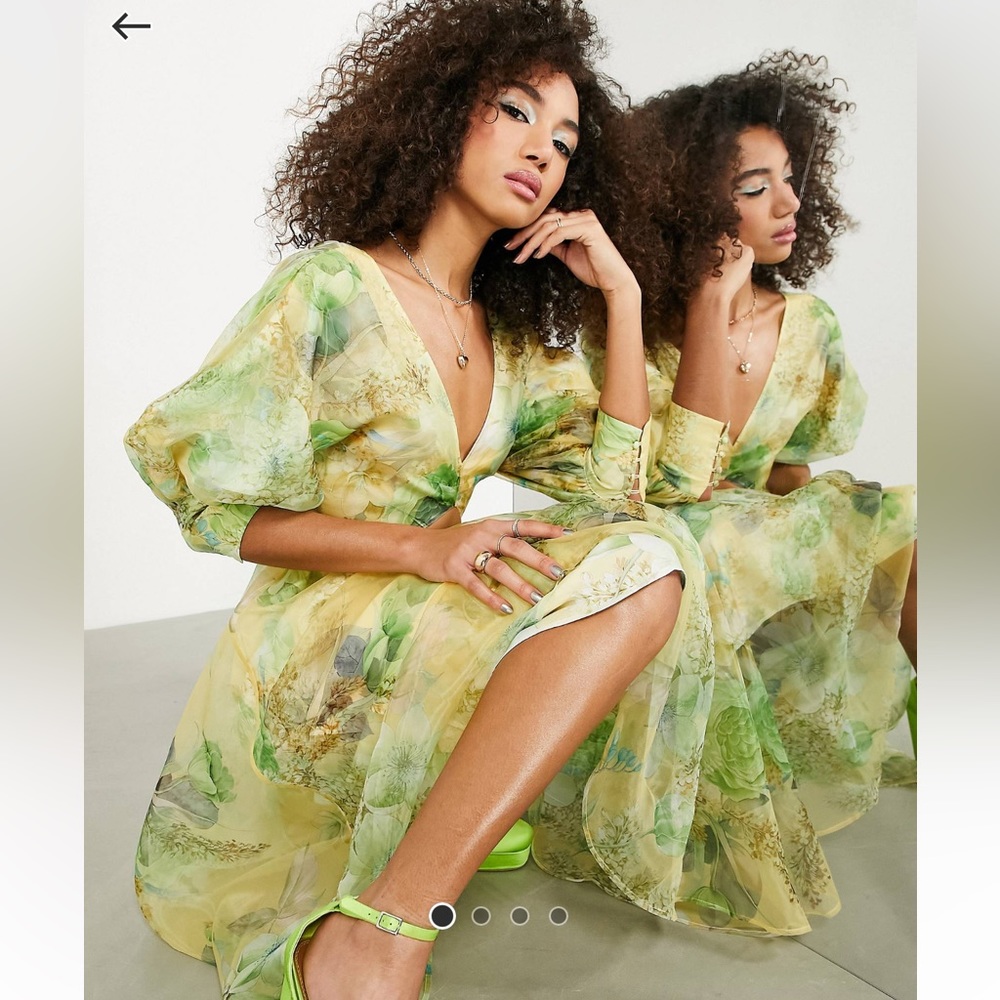 Lovely ASOS Design Organza Dress 👗